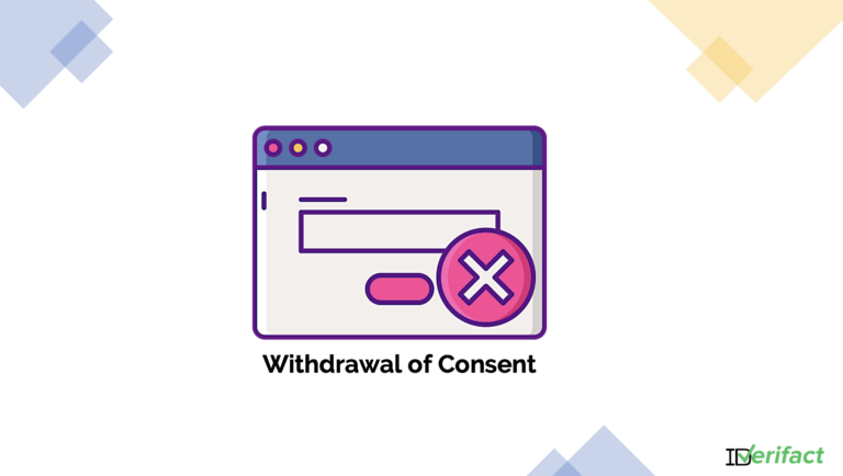 withdrawal of consent